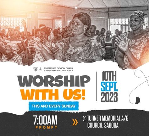 Worship With Us Flyer Design, Worship Graphic Design, Event Poster Ideas, Modern Church Design, Church Poster Ideas, Tickets Design, Event Poster Design Inspiration, Ancient Paper, Flyers Template