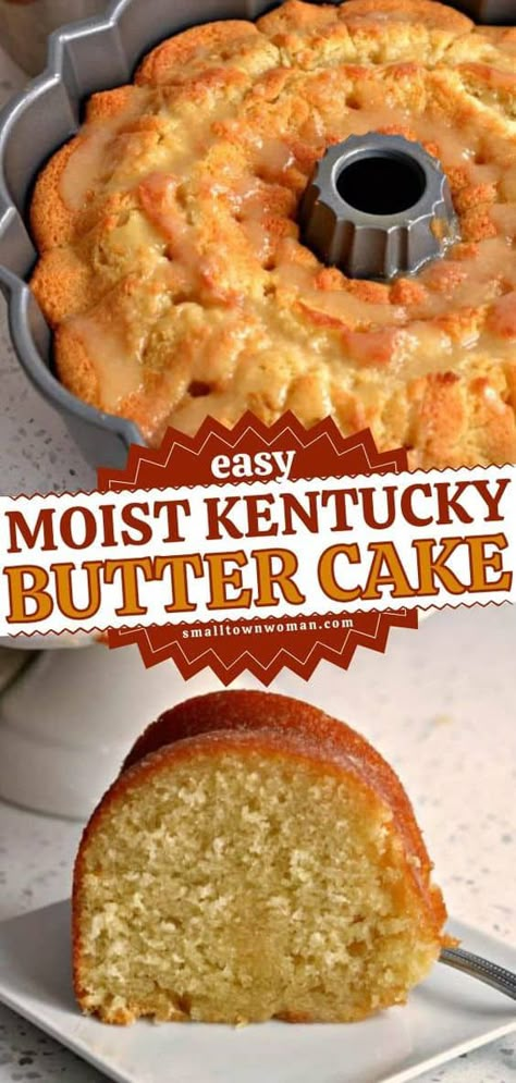 Glazed Pound Cake Recipes, Kentucky Pound Cake Recipes, Butter Pound Cake Recipe Moist, Butter Bundt Cake, Bunt Cake Recipe, Cake Recipe From Scratch, Butter Pound Cake, Easy Bundt Cake, Kentucky Butter Cake