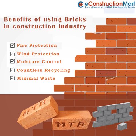 Fly Ash Bricks, Types Of Bricks, Recycled Brick, Brick Background, Research Poster, Cement Blocks, Brick Block, Wind Protection, Fire Protection