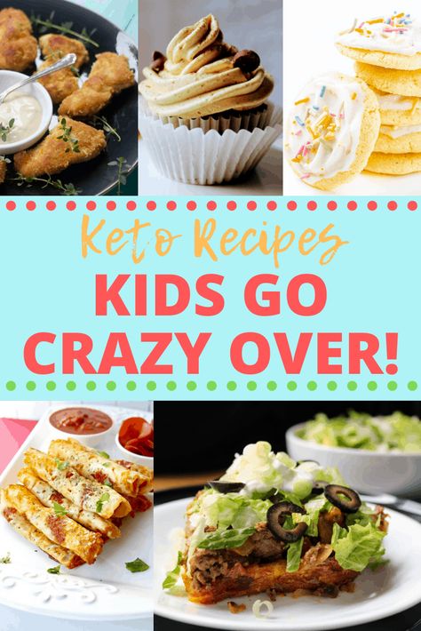 One of the hardest parts about the keto diet when you have kids is finding meals that everyone will be happy with. Luckily, I've found some great keto recipes for kids so you don't have to search too far! Keen for Keto | keto meals for kids | kid friendly keto recipes Keto Quiche, Meals For Kids, Outfit Recipes, Slow Cooker Creamy Chicken, Nails Outfit, Keto Pancakes, Recetas Keto, Recipes For Kids, Low Carb Breakfast Recipes