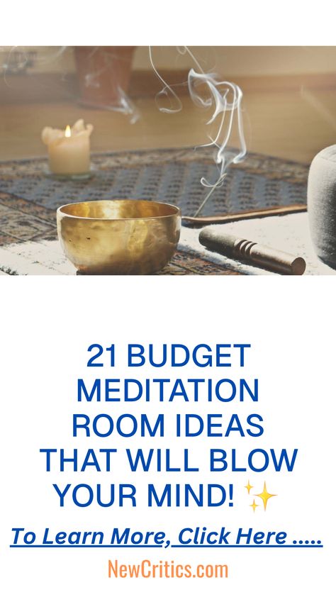 Explore 21 affordable meditation room ideas to create your calm space at home. This pin visualizes unique tips for a relaxing mindfulness space. Meditation Room Ideas Sacred Space, Healing Room Ideas Meditation Space, Meditation Area In Bedroom, Meditation Corner Diy Small Spaces, Bohemian Meditation Room, Spiritual Room Meditation Space, Mindfulness Space, Meditation Corner In Bedroom, Relaxation Room Ideas