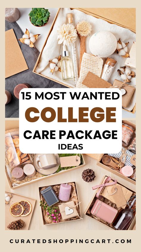 Celebrate every season with these 15 creative college care package ideas. Make every package memorable and fun! Seasonal gifts, fall care package, spring care package, college student gifts, college gifts, college survival kit, care packages for college students, college care package ideas for guys, college care package ideas for freshman, college care packages for daughter, college care package ideas for boyfriend, college care package for girls ideas, college care package ideas for daughter. Fall Care Packages For College Students, September Care Package College, Fall Care Package Ideas For College, College Care Package Ideas For Freshman, College Care Package For Girls, Package Ideas For Boyfriend, Care Package Ideas For Boyfriend, Care Packages For College Students, College Care Package Ideas