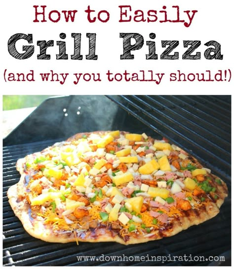 Grill Pizza, Pizza Lasagna, Pizza Roll, Doner Kebab, Grilled Pizza, Grilling Season, Home Inspiration, Steak Recipes, Bbq Recipes