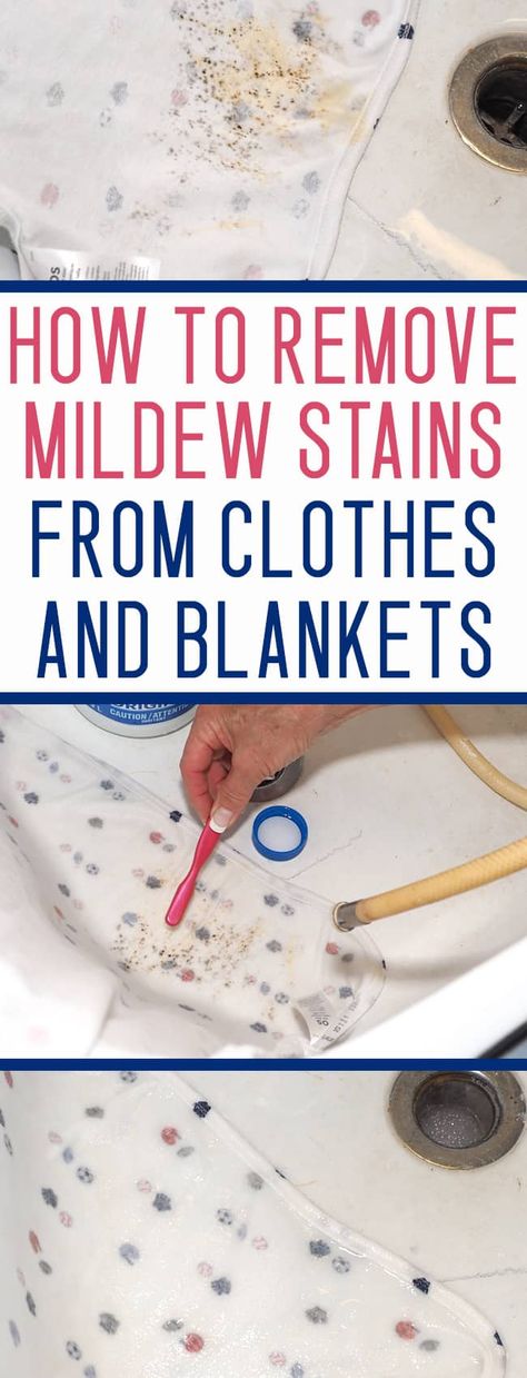 Mildew stains can be VERY tricky - but don't throw away your mildew stained stuff before you try this! Mildew Remover For Fabric, Cleaning Window Tracks, Modern Minimalist Home Decor, Homemade Cleaning Recipes, Mildew Remover, Mildew Stains, Professional House Cleaning, Stain On Clothes, Modern Minimalist Home