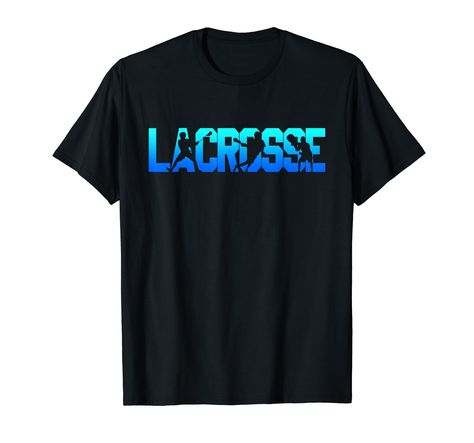 PRICES MAY VARY. Fun and colorful shirt to show everyone how you feel about Lacrosse. Great design with great vibes that stands out and will get everyone talkin Lightweight, Classic fit, Double-needle sleeve and bottom hem Lacrosse Shirts, Blue Gradient, Great Design, Lacrosse, Branded T Shirts, Top Styles, Colorful Shirts, Fashion Branding, How Are You Feeling