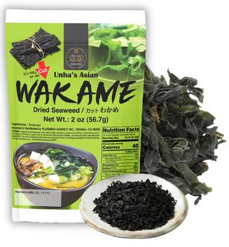 wakame Seaweed Salad Recipe, Japanese Soup, Sea Vegetables, Asian Snacks, Dash Diet, Miso Soup, Healthy Gluten Free, Free Product, Low Sodium