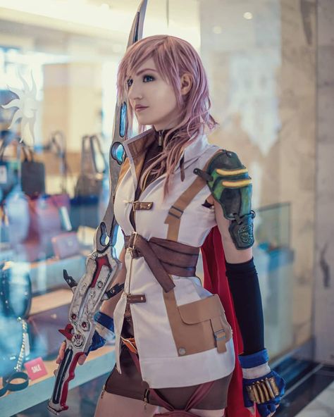 Lightning Ffxiii, Lightning Cosplay, Awesome Cosplay, Final Fantasy X, Wig Making, Best Cosplay, Final Fantasy, Made By Me, This Year