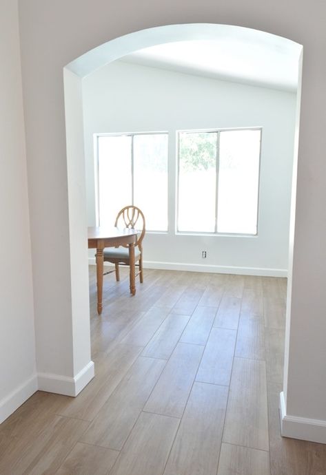 dining room sunroom floors Bathroom Design Wood, Wood Tile Flooring, Wood Look Tile Floor, Porcelain Wood Tile, Flooring Laminate, Wood Floors Wide Plank, Wood Tile Floors, Random Pattern, Wood Look Tile