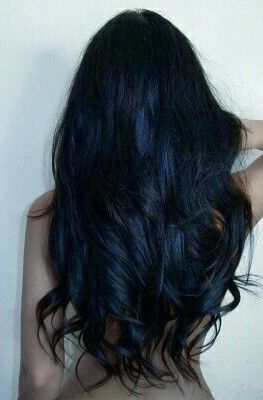 Blue Black Hair Color, Jet Black Hair, Black Hair Color, Hair Stylies, Brown Blonde Hair, Hair Color And Cut, Hair Images, Dye My Hair, Hair Inspiration Color