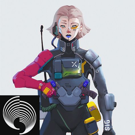 Cybernetic Character Design, Sci Fi Spy, Scifi Scientist, Netrunner Cyberpunk, Sci Fi Oc, Cyberpunk Detective, Sci Fi Police, Scientist Character Design, Cyberpunk Tech