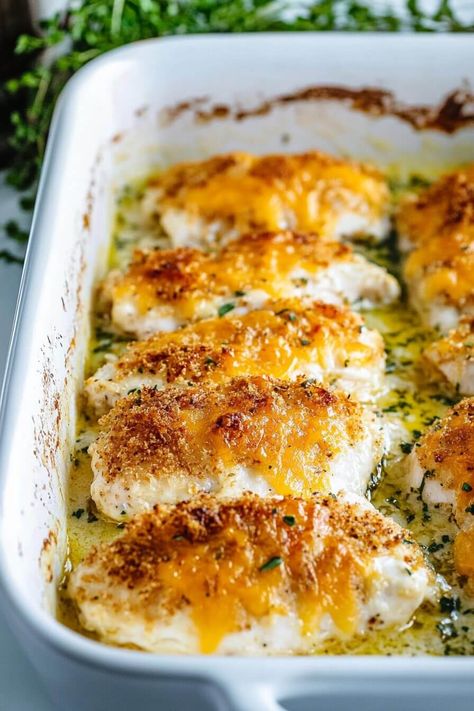 Melt in Your Mouth Chicken Breasts Moist Baked Chicken Breast, Moist Baked Chicken, Chicken Breast Casserole Recipes, Melt In Your Mouth Chicken, Mouth Chicken, Moist Chicken Breast, Chicken Breasts Recipe, Baked Chicken Recipes Easy, Chicken Ideas