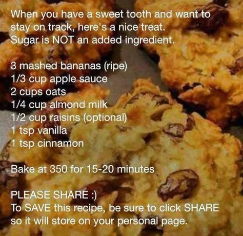 Happier Than A Pig In Mud: Don't Derail the Diet Healthy Oatmeal Cookies Biscuits Diététiques, Daniel Fast Recipes, Banana Oatmeal Cookies, Banana Cookies, Banana Oats, Daniel Fast, Banana Oatmeal, Raisin Cookies, Oatmeal Raisin