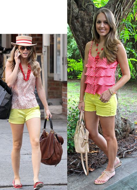 Inspiration: FabSugar Clothing Blogs, Weather Wear, Yellow Shorts, Teacher Outfits, Color Analysis, Spring Summer Fashion, Everyday Fashion, Fashion Blog, Summer Outfits