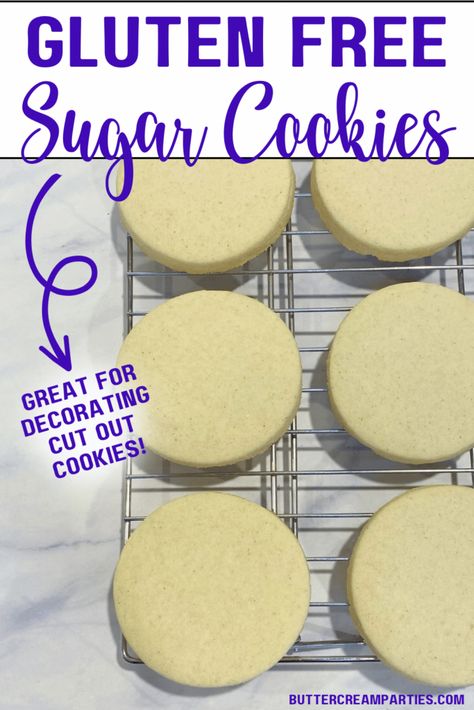 Gluten Free Shaped Cookies, Best Gluten Free Sugar Cookies Cut Out, Gluten Free Sugar Cookie Cutouts, Gluten Free Sugar Cookie Recipe Cut Out, Gluten Free Royal Icing Cookies, Best Gluten Free Sugar Cookie Recipe, Gluten Free Pillsbury Sugar Cookies, Gluten Free Soft Cut Out Sugar Cookies, Gluten Free Sugar Cookies Almond Flour