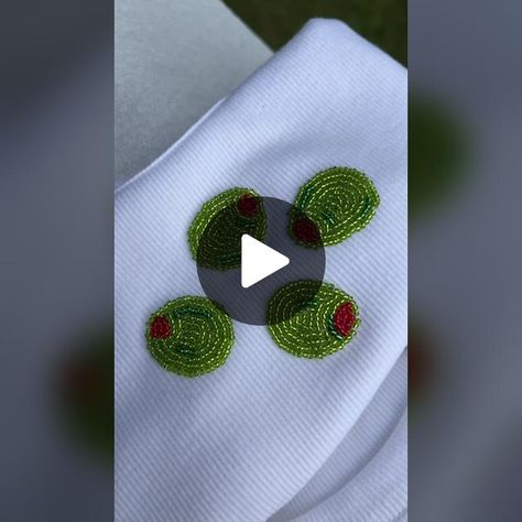 TikTok · Bead Berry Designs Beaded Shirt, Olive Shirt, Embroidered Tshirt, Bead Embroidery, Sewing Clothes, Beaded Embroidery, Ios App, Android Apps, Twitter Card