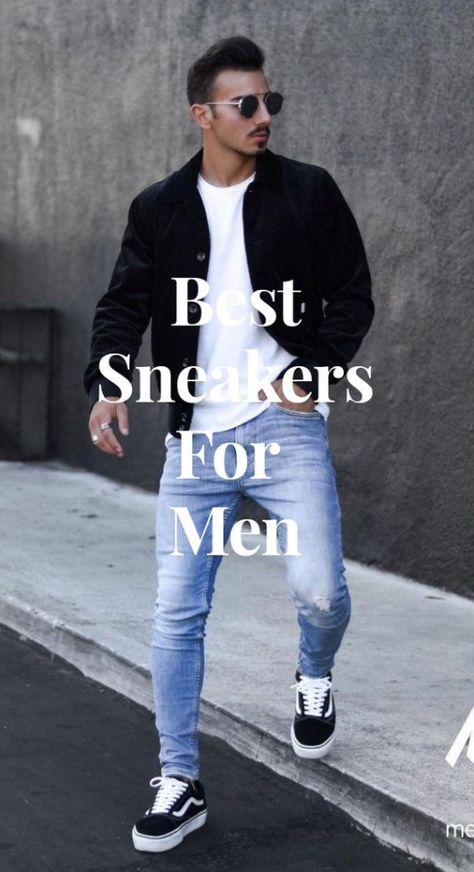 Jeans And Tennis Shoes Outfit - Best Sneakers for men #jeansandtennisshoesoutfit #jeansandtennisshoesoutfitwinter #jeansandtennisshoesoutfitwork #jeansandtennisshoesoutfitcasual #jeansandtennisshoesoutfitfall #jeansandtennisshoesoutfitsummer #jeansandtennisshoesoutfitplussize #jeansandtennisshoesoutfitspring #jeansandtennisshoesoutfit2023 Men’s Black Sneakers Outfit, Mens Black Sneakers Outfit, Mens Trainers With Jeans, Mens Casual Sneakers Outfits, Men’s Sneakers With Jeans, Black Sneakers Outfit Men Casual, Tennis Shoes Outfit Men, Men’s Sneakers Outfit, Black And White Sneakers Outfit