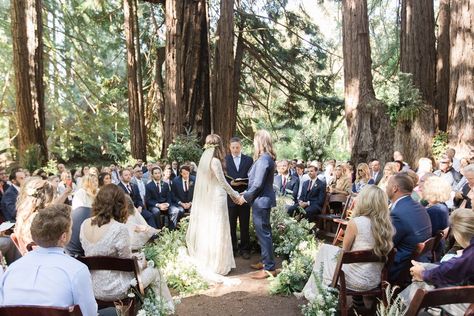 Forest Wedding Ideas: Round Ceremony Venue Seating Dreamy Forest Wedding, Forest Wedding Ideas, Forest Wedding Decorations, California Forest, Dreamy Forest, Forest Backdrop, Enchanting Forest, Forest Backdrops, Enchanted Forest Wedding