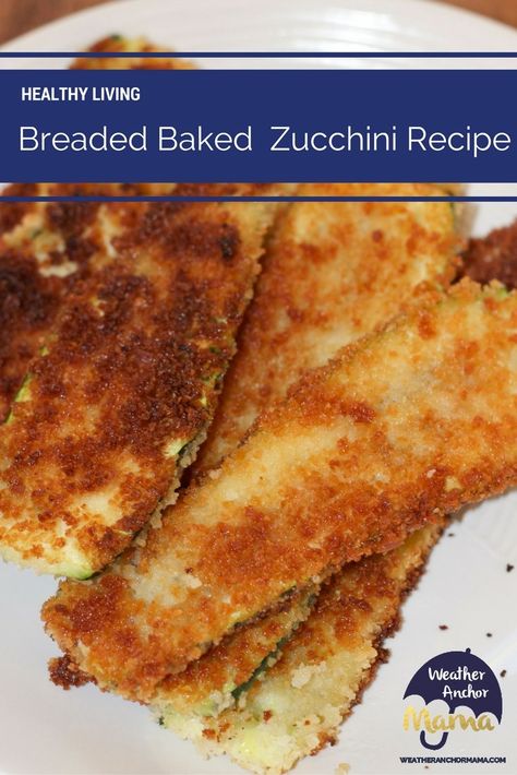 I like to stick with healthy options whenever possible - especially when it comes to our kids. Breaded baked zucchini is one of their favorite side dishes. Breaded Zucchini Baked, Breaded Zucchini, Zucchini Recipes Baked, Baked Zucchini, Zucchini Recipe, Bread Oven, Zucchini Slice, Favorite Side Dish, Zucchini Bread