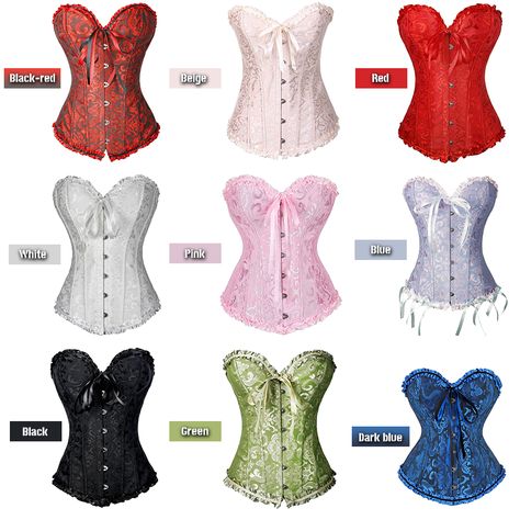 🔥Click On "ADD TO CART" To Get Yours Now!🔥 Lace Up closure Corset top fabric: The corsets for Women is made of 90% Polyester and 10% Spandex. The corset lingerie for women is lace up on back, Plastic boning to support. Corset occasion: The fashion sexy corset top bustier lingerie is widely used in wedding, christmas party, clubbing, cosplay, halloween costume party .vintage renaissance medieval victorian masquerade stage performance,Intimate or naughty occasions. Corset size suggest: Please us Halloween Costumes Women Corset, Costumes With Corsets, Red Corset Costume, Halloween Costumes Corset, Victorian Masquerade, Halloween Corset, Long Flowing Skirts, Classy Halloween Costumes, Bustier Lingerie