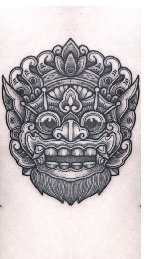 Barong Bali, Japan Tattoo, Natural Design, Design Tattoo, Nature Design, Skull Tattoo, Bali, Tattoo Designs, Design Ideas