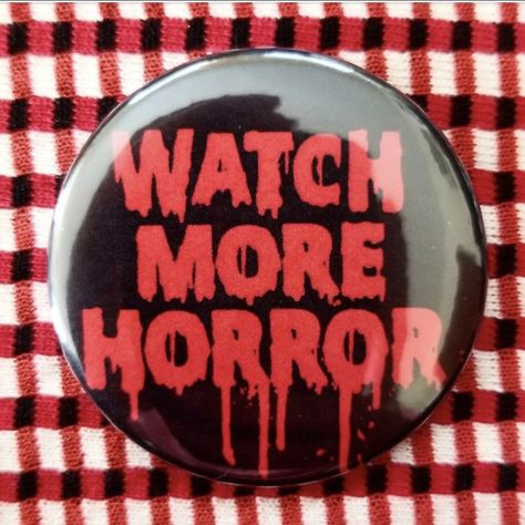 2.25 Inch Watch More Horror Button Badge Pin The More You Buy The Lower The Cost! Add Items To Your Bundle For An Exclusive Offer! Brand New! Scary Movie Blood Gore Comic Book Halloween Monster Skeleton Goth Gothic Emo Funny Cartoon Weirdcore Accessories, Button Pins Design, Clown Jacket, Weirdcore Fashion, Comic Book Halloween, Emo Funny, Monster Skeleton, Chicago Bulls Snapback Hat, Adidas Baseball Cap