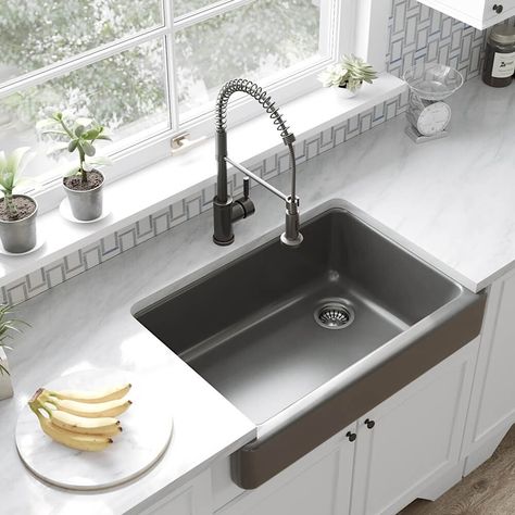 Kohler Farmhouse Sink, Kohler Kitchen Sink, Single Basin Kitchen Sink, Contemporary Kitchen Sinks, Apron Front Kitchen Sink, Best Kitchen Sinks, Single Basin Sink, Kohler Kitchen, Apron Sink Kitchen