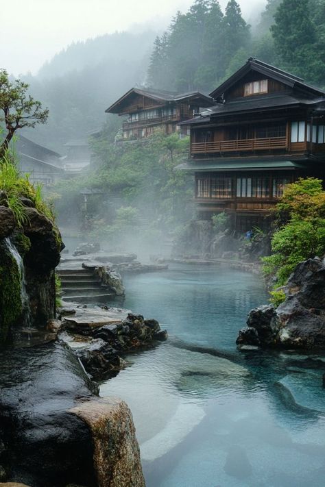 Relax in Japan's Hot Springs During Winter♨️ Winter is the perfect time to visit Japan's hot springs (onsen). Enjoy a relaxing soak surrounded by snowy landscapes in places like Hakone and Nagano. 🌿❄️ #HotSprings #WinterTravel #Japan #Onsen Japan Onsen, Hakone Japan, Onsen Japan, Japanese Onsen, Japanese Hot Springs, Kyoto Japan Travel, Japan Winter, Spring In Japan, Nagano Japan