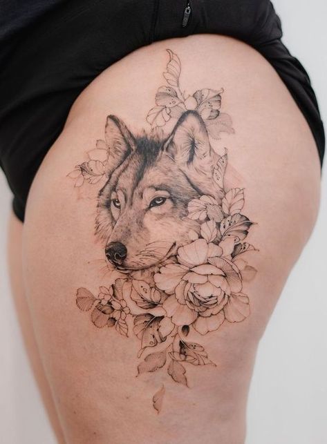 Beautiful Wolf, Wolf Tattoos, Wolf Tattoo, A Wolf, Tattoo Tattoo, Tattoo Ideas, Most Beautiful, Tattoo Designs, For Men