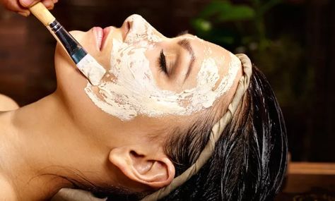 Ancient Ayurvedic Ritual for Your Best Skin Ever Mind Body Green, Ayurvedic Skin Care, Beautiful Glowing Skin, Vicks Vaporub, Facial Mask, Acne Skin, Organic Skin, Face Skin Care, Anti Aging Skin Products