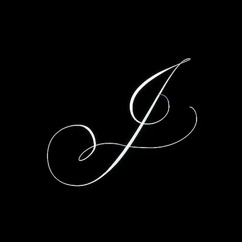 J Name Signature, Letter I Tattoo, J Signature Ideas, Cursive J Tattoo, Letter J Tattoo Ideas, J Tattoo Letter, J Tattoo Letter Ideas, Calligraphy J, J Tattoos