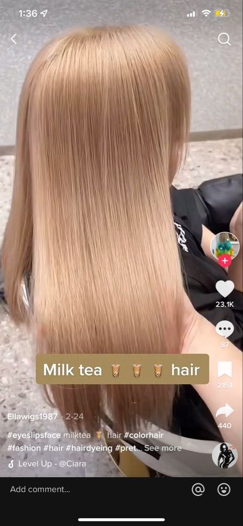 Adele Hair Color, Milk Tea Blonde, Adele Hair, Blonde Hair Brown Eyes, Cute Hair Colors, Straight Blonde Hair, Hair Tips Video, Hair Stylies, Hair Inspiration Color