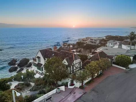 1991 Ocean Way, Laguna Beach, CA, 92651 | realtor.com® Ocean View Bedroom, Courtyard Entry, Laguna Beach California, Tudor House, Bette Davis, French Property, House Entrance, Top Of The World, Laguna Beach