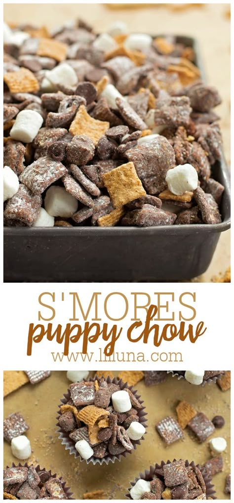 Smores Desserts, Smores Bar, Golden Grahams, Best Treats, Puppy Chow Recipes, Chex Mix Recipes, Muddy Buddies, Snack Mix Recipes, Tater Tots