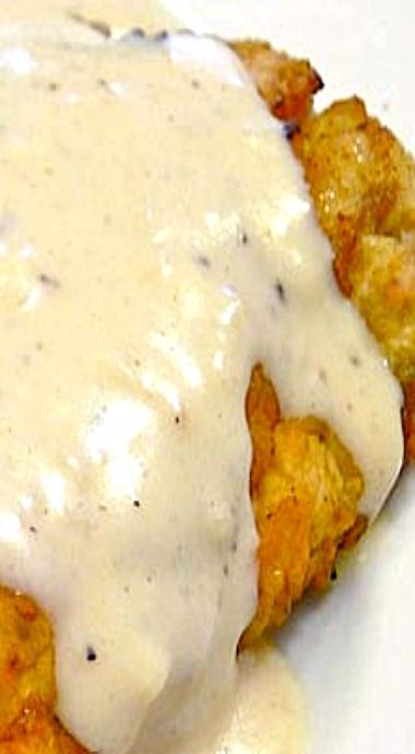 Black Pepper Gravy, Chicken Fried Steak Recipe, Pepper Gravy, Fried Steak Recipes, Cauliflowers, Cream Gravy, Country Fried Steak, Country Fried, Fried Steak