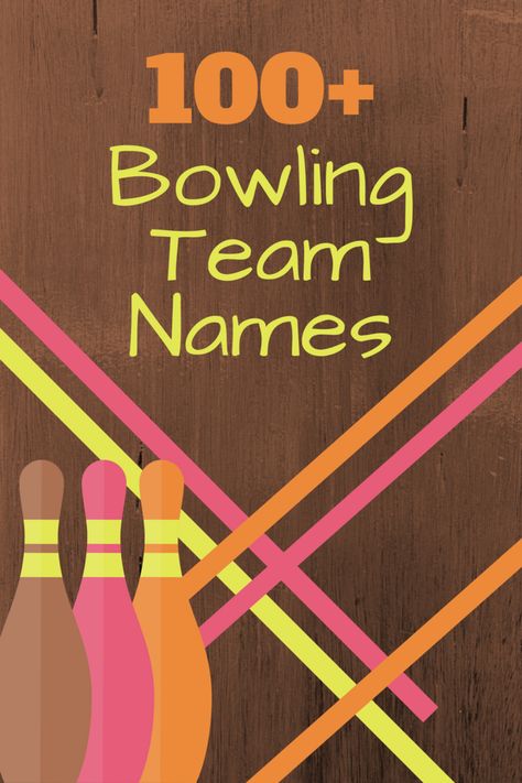 Bowling Team Names, Bodyguard Services, Fun Bowling, Close Protection, J Names, Bowling League, Catchy Names, Games For Fun, Catchy Phrases