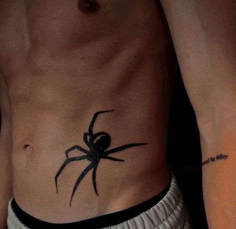 Spider Neck Tattoo Men, Creighton King, God Of Pain, Ab Tattoo, Spider Web Tattoo, Waist Tattoos, Hottest Guys, Sharpie Tattoos, King Tattoos