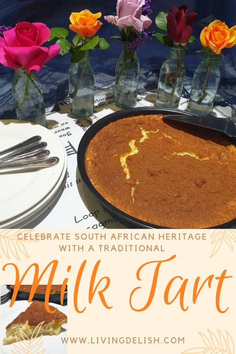 Crustless Milk Tart, Crustless Milk Tart South African, Milk Tart South African, Milk Tart Recipe, Milk Tarts, Milk Tart, Heritage Day, Oven Chicken Recipes, Salted Caramel Fudge