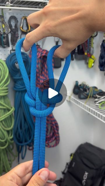 Kipp Weston on Instagram: "Spanish Bowline - my new favorite knot. I think the symmetry on this knot is really beautiful." Cowboy Knot, Prusik Knot, Climbing Knots, Bowline Knot, Knots Landing, Best Knots, Knots Guide, Knot Tying, Paracord Knots