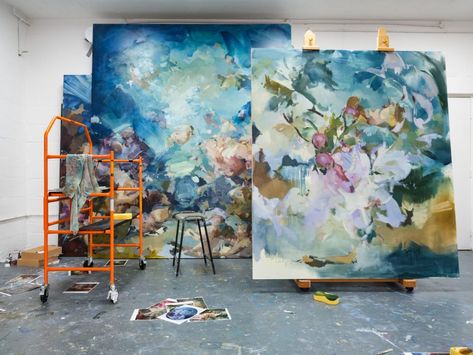 Flora Yukhnovich Has Rapidly Become One of the Hottest Artists in the World. We Toured Her Studio Ahead of Her New Solo Show Aspen Art Museum, Moscow Art, Aspen Art, Art Stars, Art Industry, What Is An Artist, French Rococo, Board Member, Rococo Style