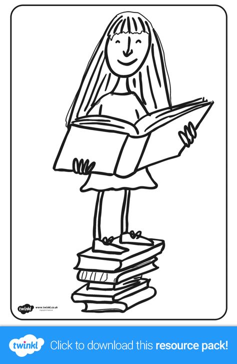 Get creative with these colouring pages! This resource perfectly supports your lessons on Matilda and can improve both your children's fine motor and concentration skills. Click to download and find more colouring activities on the Twinkl website. #twinkl #teachingresources #twinklresources  #RoaldDahlday #RoaldDahlactivities #colouringsheetsforkids #mindfulnessforkids Matilda Colouring Pages, Matilda Coloring Pages, Matilda Roald Dahl Activities, Matilda Book, Matilda Party, Matilda Cast, 2nd Grade English, Roald Dahl Activities, Roald Dahl Day