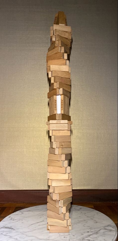 Jenga Tower, Just A Game, Skyscraper, Tower