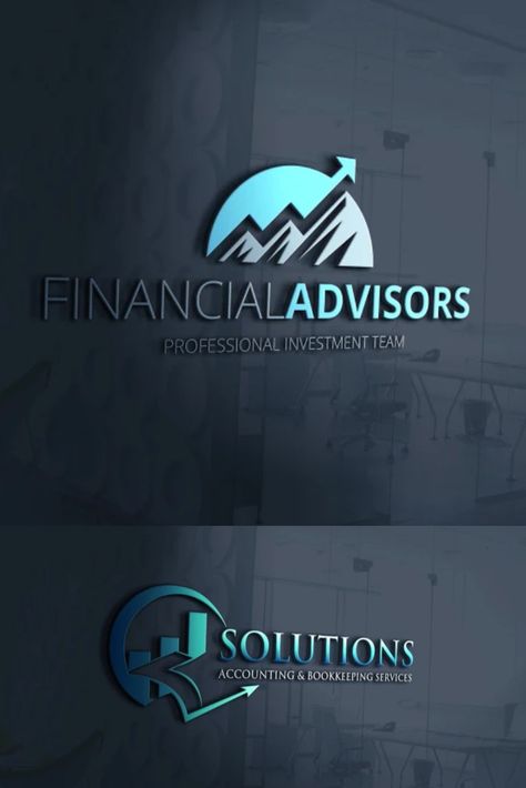 Loan Company Logo, Financial Consultant Logo, Accounting Logo Design Ideas, Accounting Logo Design, Accounting Firm Logo, Finance Logo Design Inspiration, Finance Logo Design, Management Logo, Loan Company