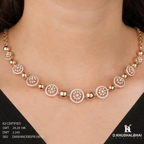 Diamond Neckline Design, Diamond Neckalce, Diamond Haram, Gold Jewellery Collection, Unique Gold Jewelry, Diamond Chains, Unique Gold Jewelry Designs, Gold Jewelry Designs, Real Diamond Necklace