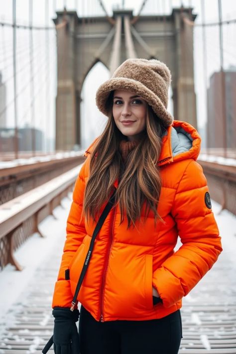 Step up your winter fashion game with these 13 NYC winter outfits designed for style and comfort. From dazzling bright puffer jackets to trendy fuzzy bucket hats, we've got you covered for the chillier months. Explore chic layers that perfectly balance warmth and fashion. Whether you’re commuting or hitting the city's vibrant nightlife, you'll find plenty of inspiration to keep cozy while looking fabulous. Stay stylish against the frigid weather with outfit ideas tailored for the ultimate New York City winter experience. Nyc Winter Fashion, Nyc Fashion Winter, New York City Winter, Nyc Winter Outfits, Oversized Puffer Jacket, Nyc Winter, Classic Trench Coat, Simple Tees, Cape Coat