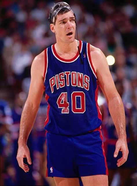 Bad Boy Pistons, Bill Laimbeer, Detroit Sports, Music Cover, Basketball Star, Nba Legends, Basketball Legends, Basketball Pictures, Motor City