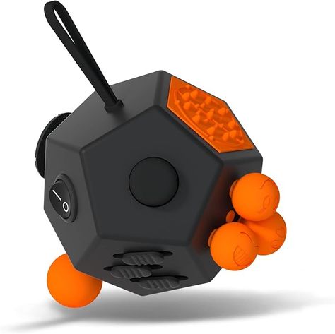 Amazon.com: Fidget Dodecagon –12 Sided Fidget Toys for Adults and Kids-Stress Cube Fidget Toy for Stress Relief & Focus, Christmas Stocking Stuffers Gift Idea (A1 Black) : Toys & Games Gifts 2021, Cool Fidget Toys, Fidget Cube, Cube Toy, Fidget Toy, Stocking Stuffer Gifts, Christmas Stocking Stuffers, Novelty Items, Fidget Toys