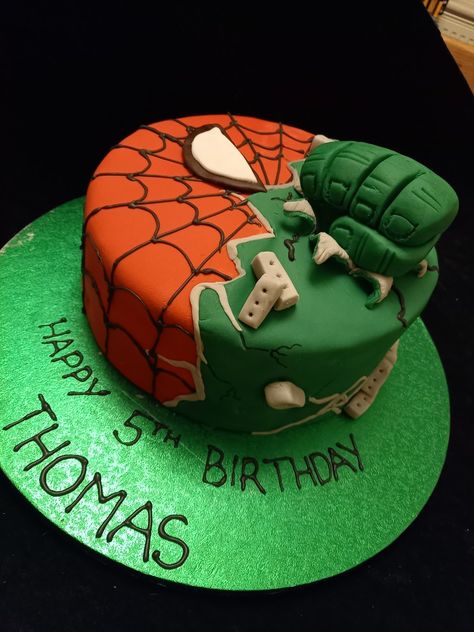 Spidey And Hulk Cake, Spidey And Hulk Birthday, Hulk Spiderman Birthday Party, Spiderman Hulk Birthday Party, Spiderman And Hulk Birthday Party, Hulk And Spiderman Birthday Party, Hulk Spiderman Cake, Spiderman Hulk Birthday Cake, Spider Man And Hulk Cake