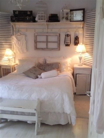 Shabby Chic Bedroom, Shabby Chic Bedrooms, Dreamy Bedrooms, Chic Bedroom, Remodel Bedroom, Shabby Chic Homes, Shabby Chic Furniture, Beautiful Bedrooms, Chic Furniture