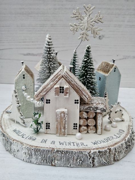 Vintage Wall Decor Ideas, Farmhouse Interior Design Ideas, Edge Of The Forest, Walking In A Winter Wonderland, Diy Christmas Village, Boho Interior Design, Farmhouse Interior Design, Driftwood Crafts, Farmhouse Interior