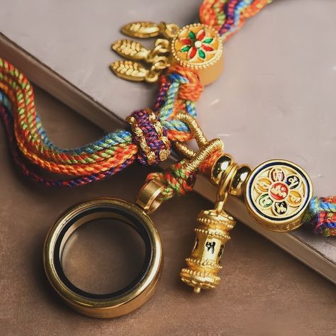 🧿✨ Tibetan Dream Catcher Bracelet 🌈✨ Immerse yourself in the intricate beauty of our Tibetan Dream Catcher Hand-Woven Bracelet. Crafted with care and adorned with symbolic charms, this piece is more than just a bracelet—it‘s a work of art. Tibetan culture is rich with spiritual symbolism, and this bracelet embodies the harmony and balance that are central to Tibetan traditions. 🌿👐 #TibetanBracelet #HandWovenArt #DreamCatcher #SymbolicJewelry #ColorfulElegance #CraftedWithLove #JewelryIn... Dream Catcher Bracelet, Tibetan Culture, Tibetan Bracelet, Woven Bracelet, Symbolic Jewelry, A Bracelet, Jewelry Inspiration, Hand Woven, Dream Catcher